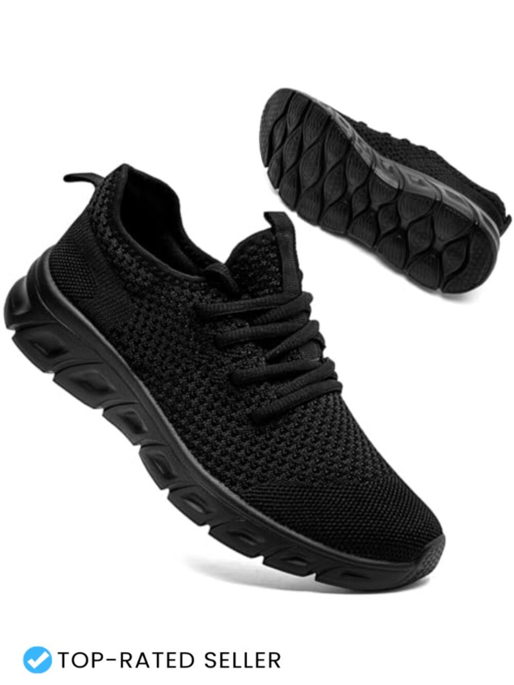 Women's Breathable Mesh Slip-On Sneakers Lightweight Non-Slip Athletic Shoes